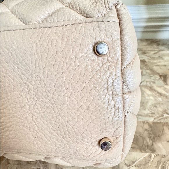 Kate Spade Quilted Cream Shoulder Tote Bag - Picture 9 of 11